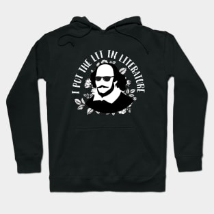 Cool Shakespeare - I Put the Lit in Literature (Red Version) Hoodie